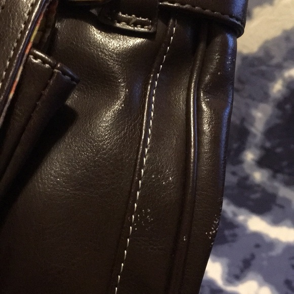 Brown PVC bag - Picture 6 of 6